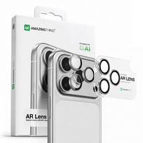 AmazingThing Lens Glass for iPhone 17 Pro / Pro Max with Silver Aluminum Frame