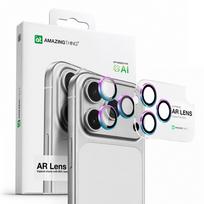 AmazingThing Lens Glass for iPhone 17 Pro / Pro Max with Rainbow Aluminum Frame