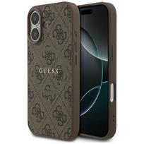 GUESS 4G Ring Classic Logo MagSafe Case for iPhone 17 - Brown