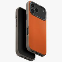 UNIQ Uniq Lyden DS Case for iPhone 17 Pro Magclick Charging - Orange-Gray