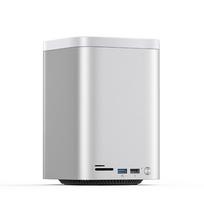 Orico MiniTower Docking Station with Hard Drive Bays for up to 56TB - Silver