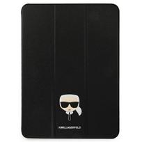 Karl Lagerfeld Saffiano Karl Head Book Cover for iPad Pro 11 AND quot; - Black
