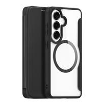 Dux Ducis Skin X Pro MagSafe Compatible Wallet Case for Samsung Galaxy S26+ - Black