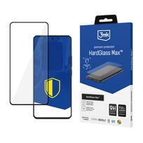 3mk Protection Reinforced Full Coverage Tempered Glass 3mk HardGlass Max Black for Xiaomi Poco X6 Pro 5G