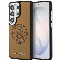 Karl Lagerfeld Perforated KL MagSafe Case for Samsung Galaxy S26 Ultra - Brown