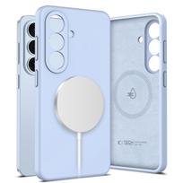 Tech-Protect Silicone MagSafe Case for Samsung Galaxy S26 - Blue