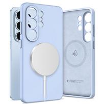 Tech-Protect Silicone MagSafe Case for Samsung Galaxy S26 Ultra - Blue