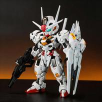 New  Q Version Supa Mgsd Aerial Gunpla Model Kit Witch From Mecha Assembly Toy Action Figures Halo Floating Cannon Toy Gifts white