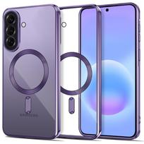 Tech-Protect MagFlex MagSafe Case for Samsung Galaxy A37 5G - Transparent Purple