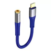 Orico AXC-02 USB-C to 3.5 mm jack audio cable 20 cm - blue