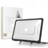 Tech-Protect Kevlar Pro Case for MacBook Neo 13 AND quot; 2026 - Black and Clear