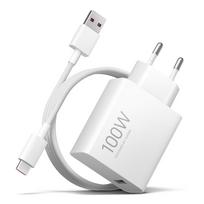 Xiaomi MY-19-ER 100W 6.1A 1 x USB-A Wall Charger with USB-C Cable - White