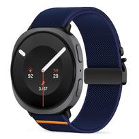 Tech-Protect Nylon Clasp Strap for Samsung Galaxy Watch 40/44/46 mm - Navy Blue