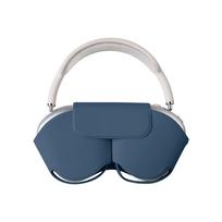 Dėklas AirPods Max Išmanusis ausinių apsauginis dangtelis Apple AirPods Max Odiniai dėklai Minkšti ausinių krepšiai Coque priedai For AirPods Max white