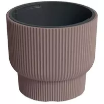 Prosperplast Milly flower pot 39.5x35cm 20L, light brown