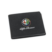Automobilio vairavimo dokumentų krepšys Kredito kortelių laikiklis Piniginė Alfa Romeo 4C 159 Spider Giulia Giulietta 156 Kortelių dėklas Paso laikiklis MT6 black