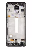 SAMSUNG LCD display + Touch Unit A528B Galaxy A52s 5G Black (Service Pack)