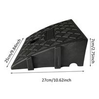 Car Curb Ramp Heavy Duty PVC Curb Ramp Portable Lightweight Threshold Ramp for Driveway Sidewalks Motorcycle Car Accessories juoda