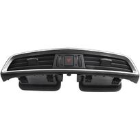 Car Dashboard Air Conditioner Outlet Frame Vents Grille Panel Cover Compatible for Nissan-Rogue Sport 2017-2020 black
