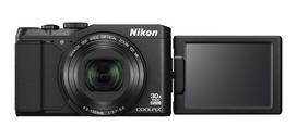 Nikon COOLPIX S9900 skaitmeninis fotoaparatas, juodas - 16,0 MP, 30x optinis priartinimas, pasukamas LCD ekranas, Wi-Fi, GPS, Full HD 1080p juoda