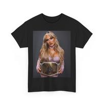 Tiffany Stratton Shirt WWE Unisex Tee, Wrestling Fan Gift, Graphic Tee, WWE Fan 4XL black