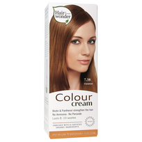 HAIRWONDER  dažantis kremas Colour Cream, spalva cinamono 7.38, 60 ml