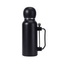 1.3L Yerba Mate Thermal Bottle Double-Walled with Straw Thermos Flask Leak-proof Large Capacity Insulated Bottle Camping 1300ml juoda