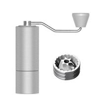 Timemore Coffee Grinder, Manual Home Coffee Mill And Grinder, Pour-Over Coffee Equipment, Silver