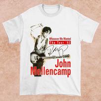 John Cougar Mellencamp - Whenever We Wanted 1992 T Shirt Full Size S-5XL L įvairiaspalvis