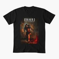 S.T.A.L.K.E.R. 2 Heart of Chornobyl Pripyat Gift t shirt Stalker Nuclear Disaster Zone Graphic XXXXL black
