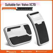 Volvo XC70 Non-Slip Accelerator & Brake Pedal Covers for Interior Enhancement gray