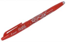 Gelinis rašiklis Pilot Frixion Ball, 0,7 mm, su trintuku, raudonos spalvos