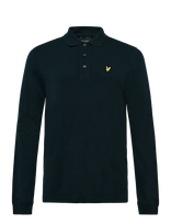 Lyle & Scott - Ls Polo Shirt - Marškinėliai ilgomis rankovėmis - Tamsiai mėlyna