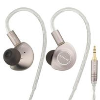 KEFINE Delci AE Laidinės ausinės, IEM, 10 mm DLC+PU kompozitinės diafragmos dinaminis garsiakalbis su dviem reguliavimo antgaliais, itin lengvas, lėktuvų klasės CNC