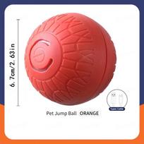 Smart Dog Toys Ball Electronic Interactive Cat Toy Pet Jump and Rolling Ball USB Automatic Moving Bouncing for Large Medium Dogs pink