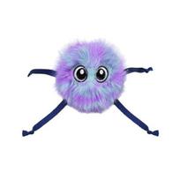 Cat Interactive Plush Ball Toy Smart Automatic Rolling Cartoon Ball Toy Indoor Cats Boredom Relief Self-Rolling Teaser Ball rožinė