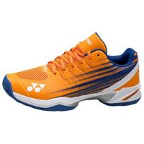 Yonex Power Cushion serijos Lengvi Patogūs Smūgius Sugeriantys Neslystantys Žemi Teniso Batai Unisex sportbačiai Balti Oranžiniai SHTTAC779 43 orange
