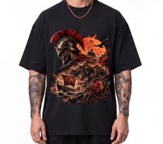 Odyssey Saga Homeros Oversized Unisex Vintage T-Shirt and kids tshirt, Ancient Greece Mythology Graphic Tee 130 black