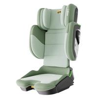 Jovikids Foldable Child Seat with ISOFIX, i-Size R129 Car Seats approx 3-12 Years (100-150cm), Booster Seat with Backrest, Suitable for Travel (Green) 53 x 35 x 78 cm žalia