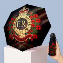 Royal Engineers A.F.C Mini 5 Fold Pocket Umbrella Compact Lightweight Anti UV Rain Sun Protection Umbrella Portable Travel Umbrella