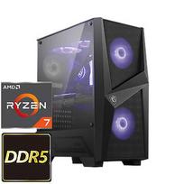 TopPC MSI Gaming AMD Advanced, 1000W, Ryzen 7 7700X, 240mm Liquid Cooler, GeForce RTX 5060 Ti (16GB), 2TB NVMe Gen4 DATK375-1422035