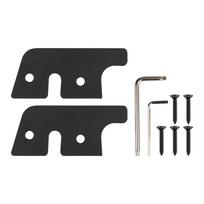 Sun Visor Clip Kit Jeep Wrangler JL 2018-2023/Gladiator gray