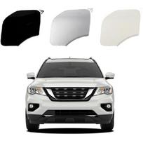 Front Bumper Tow Hook Cover Compatible with Nissan Pathfinder 2017 2018 2019 2020 622A09PF0A 622A0-9PF0A Trailer Cover Cap Towing Eye Cap Unpainted Unpainted Right Passenger
