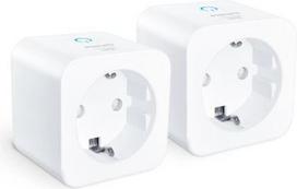 Smart Plug Matter with Energy Monitoring Type F 2 pcs. 2300W 230V IP20 White 929004751941 | 8721103161406