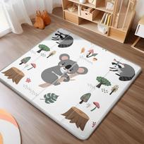 Foldable Baby Play Mat,50x50 Playpen Mat, 0.6in Thick Waterproof Playmats for Babies and Toddlers Kids, Safe Foam Playmat 127x127x1.5 CM white