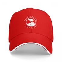 Pebble Beach Resorts Golf Courses Resorts Spa  Baseball Cap Horse Hat Vintage Unisex Luxury Brand Womens blue