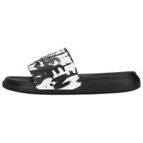 Alexander McQueen Flat Slide Slippers Men's Black White 705089W4QS89061 40 gray