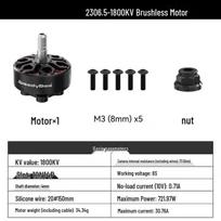 Qishao Speedbee 2306.5-1800KV FPV Drone Brushless Motor