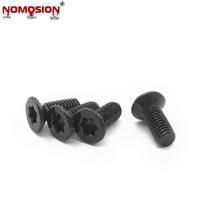 Black Zinc Plated Stainless Steel Torx Tamper-Proof Countersunk Flat Head Screws M3*6 8 6mm