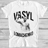 Vasyl Lomachenko T Shirt Cool Gift Boxer Boxing Gloves Ukraine Olympics Tee M74 L white